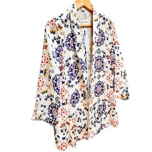 forte_forte Kaleidoscope Butterfly Print Blazer